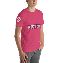 INFINITE LION PINK WHITE DESIGNS SHORT-SLEEVE UNISEX T-SHIRT