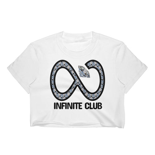 INFINITE DIAMOND WOMEN'S CROP TOP