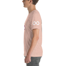 INFINITE LION PINK WHITE DESIGNS SHORT-SLEEVE UNISEX T-SHIRT