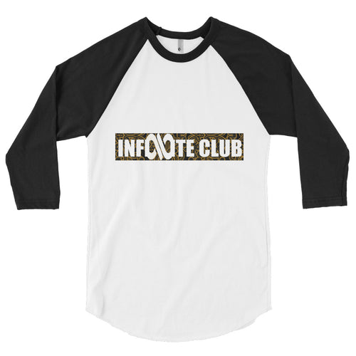 INFNITE CLUB 3/4 SLEEVE RAGLAN SHIRT