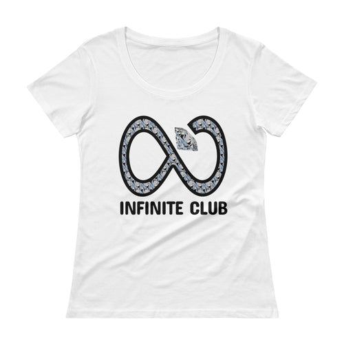 INFINITE DIAMOND LADIES' SCOOP-NECK T-SHIRT