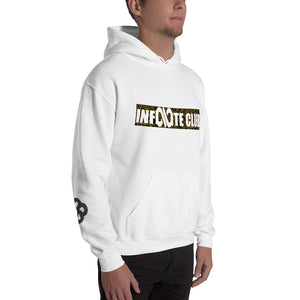 INFINITE LION HOODED SWEATSHIRT WITH SLEEVE DESIGNS